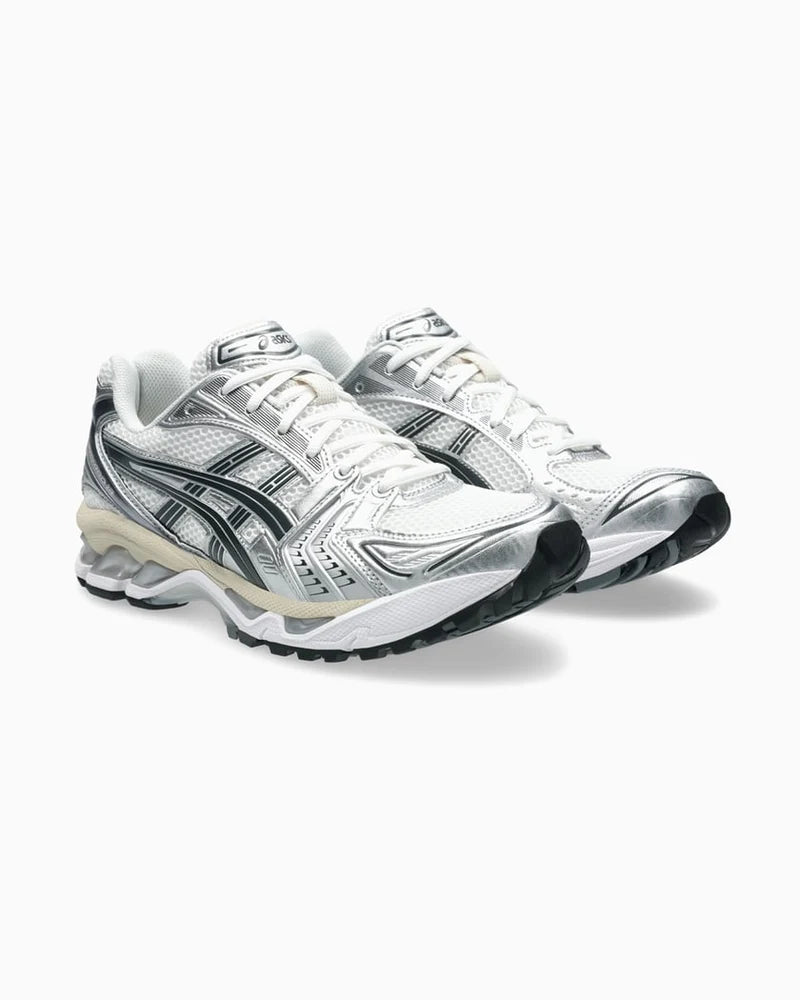 Gel-Kayano 14 White Graphite Grey.