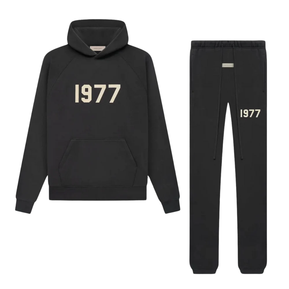 Fear of God Essentials 1977 Iron Black Full set
