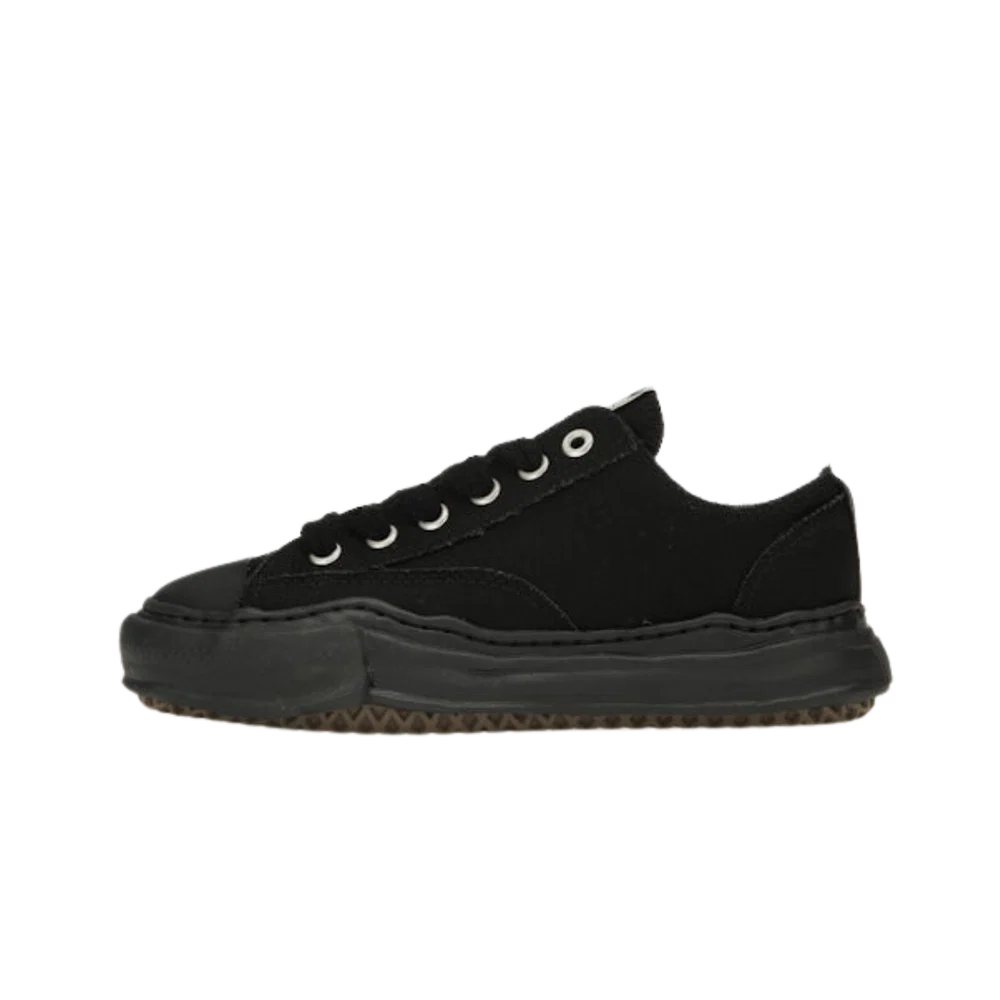 Maison Mihara Yasuhiro Peterson OG Sole Canvas Low Black Black