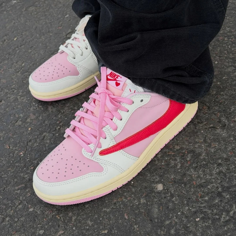AJ1 Retro Low OG SP Travis Scott Sail Tropical Pink
