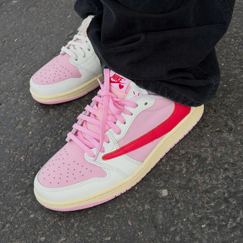 AJ1 Retro Low OG SP Travis Scott Sail Tropical Pink