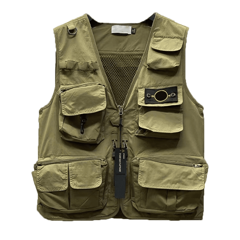 Stone Island V-Neck Multi-Pocket