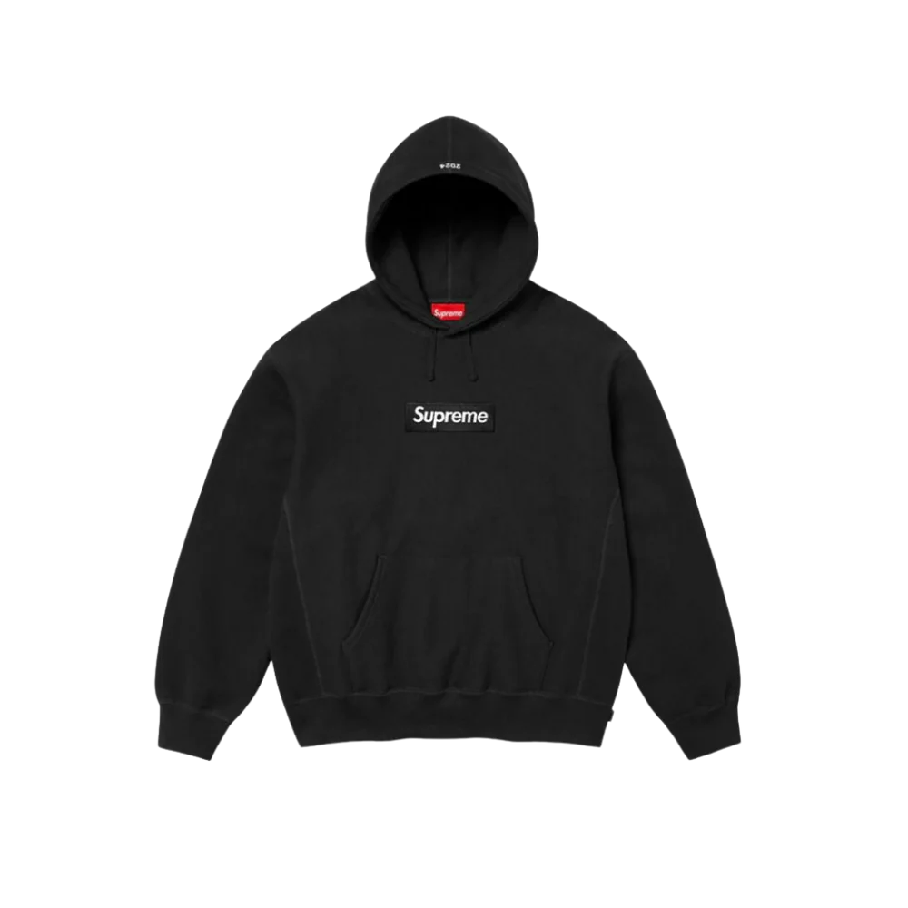 Supreme Box Logo Hooded Sweatshirt Sweatshirt (FW24) Black