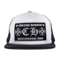 Casquette Chrome Hearts CH Hollywood noir/blanc