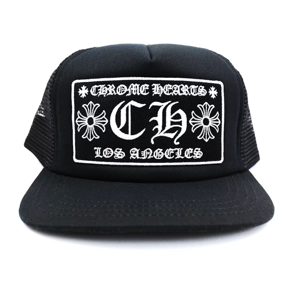 Casquette Trucker CH Los Angeles Noir/Noir