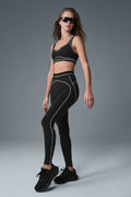 Ensemble Airbrush Heart Throb Brassière & Legging