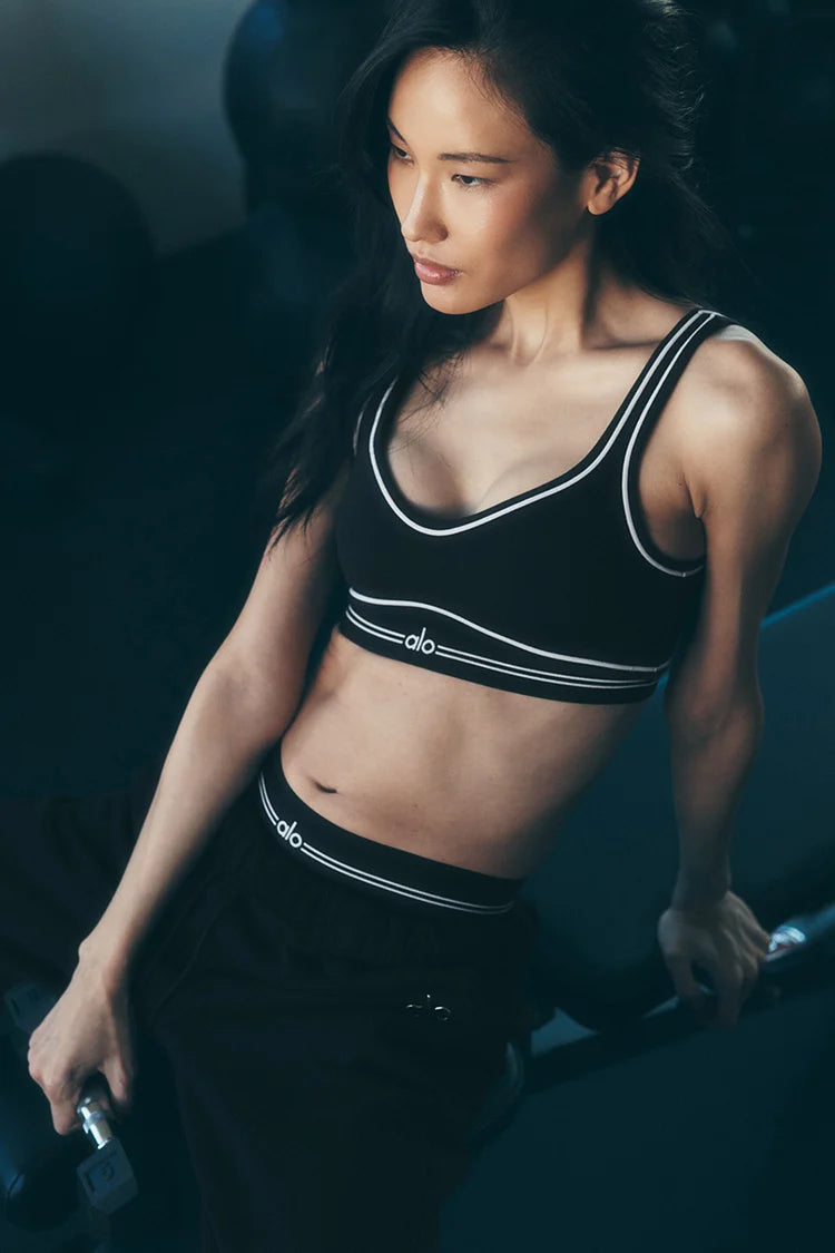 Ensemble Airbrush Heart Throb Brassière & Legging